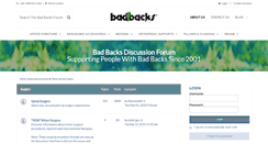 Desktop Screenshot of forum.badbacks.com.au